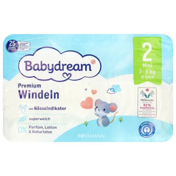 babydream 6+ vs pampers 6