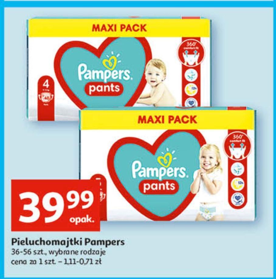 auchan pieluchomajtki pampers