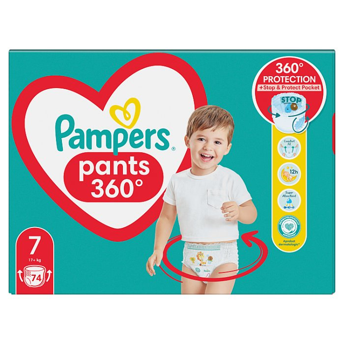 pampers pieluchomajtki 7