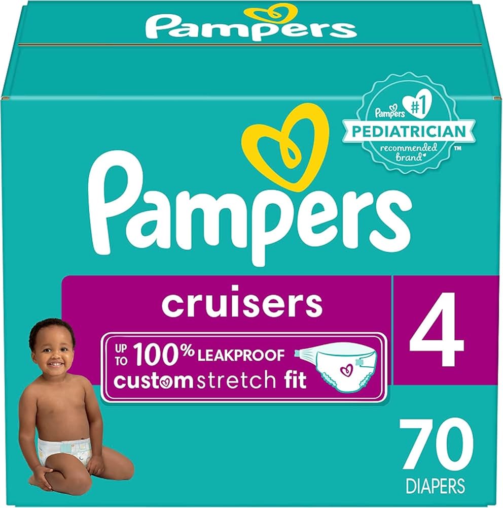 pampers 4 plus 70 szt