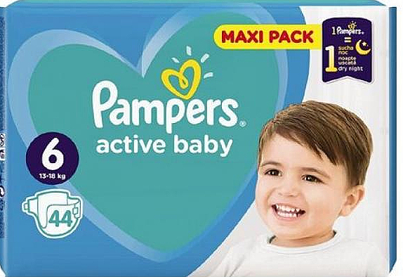 boy pampers active baby 6