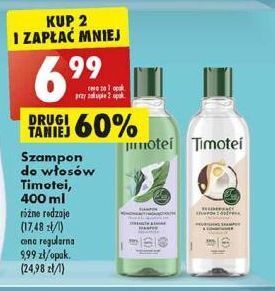 timotei szampon 2w1 ogórkowy z biedronki