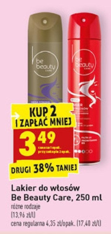 lakier do włosów be beauty 4.99