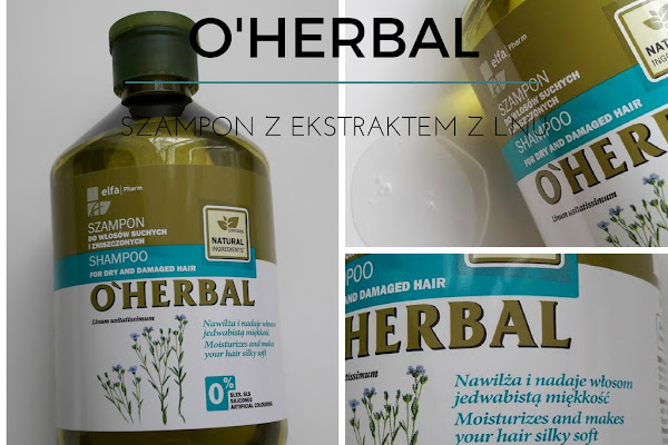 herbal szampon do włosów suchych i zniszczonych z ekstraktem