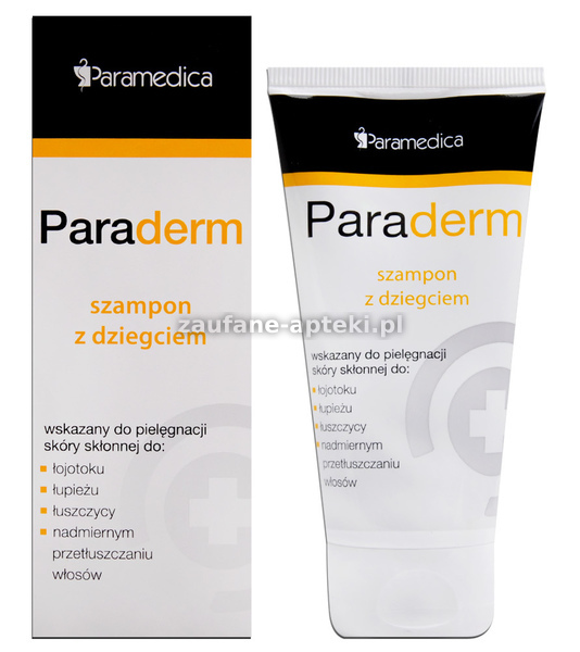 paraderm szampon z dziegciem cena