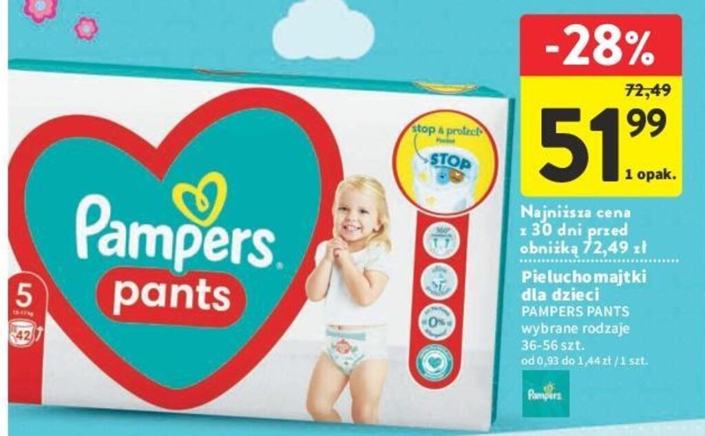 36 tydzien pampers