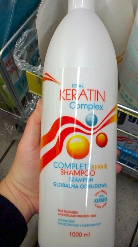 keratin complex szampon globalna odbudowa wizaz