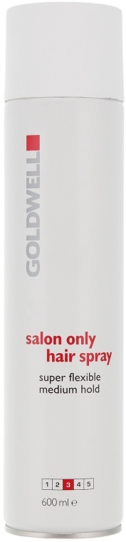 goldwell salon only lakier do włosów elastyczny 600ml opinie