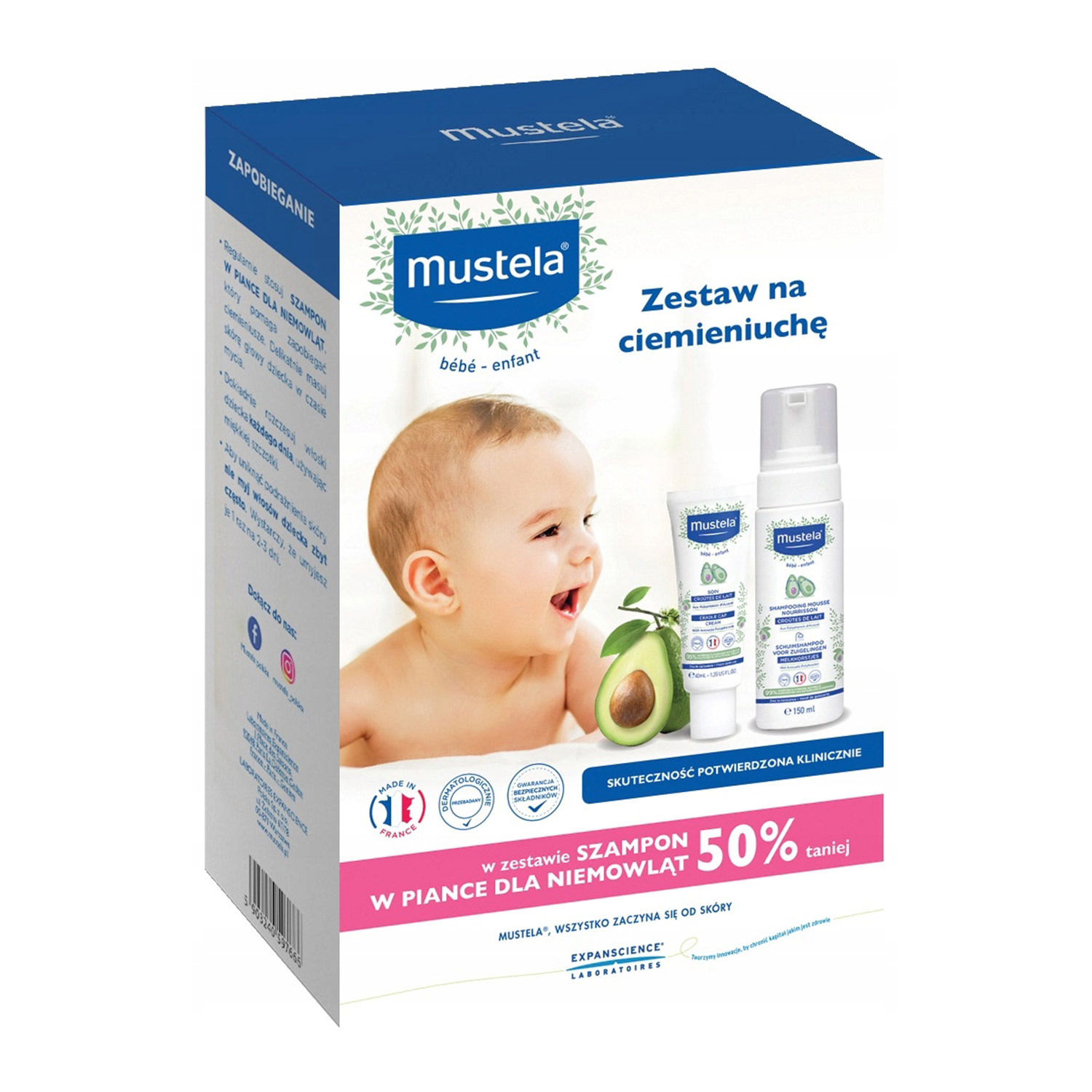 mustela szampon w piance gemini