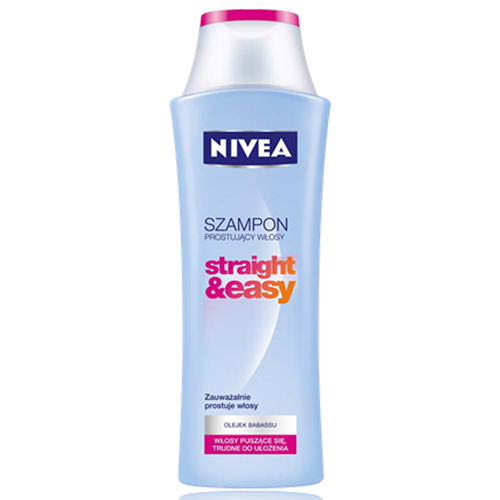 nivea straight szampon