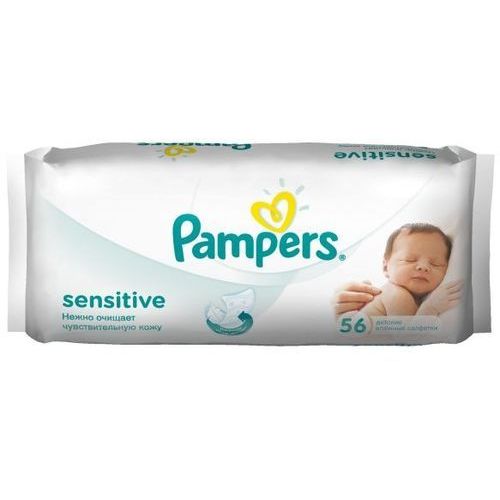 pampers sensitive chusteczki 56 sztuk