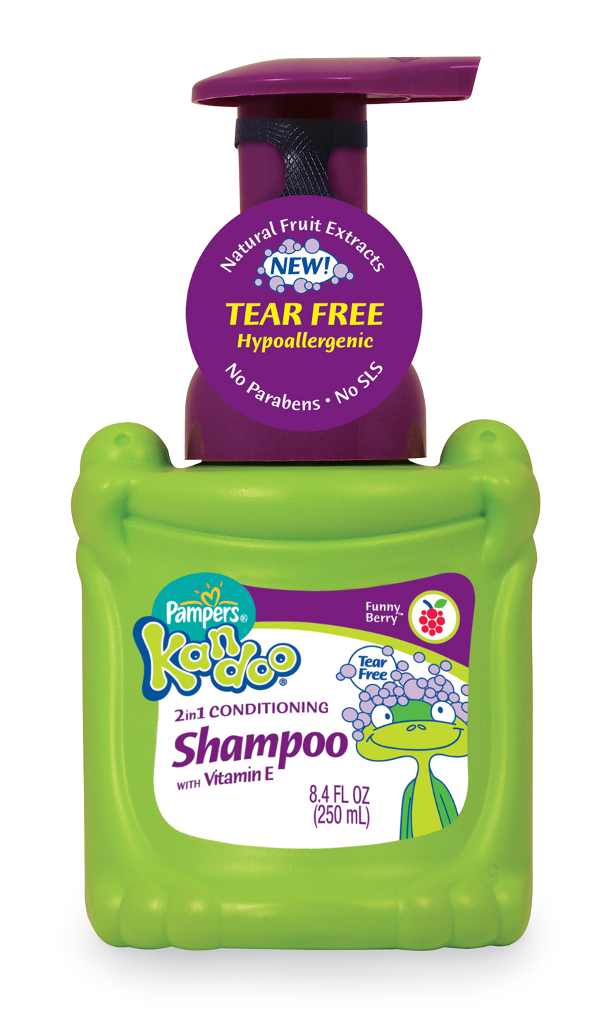 pampers kandoo shampoo