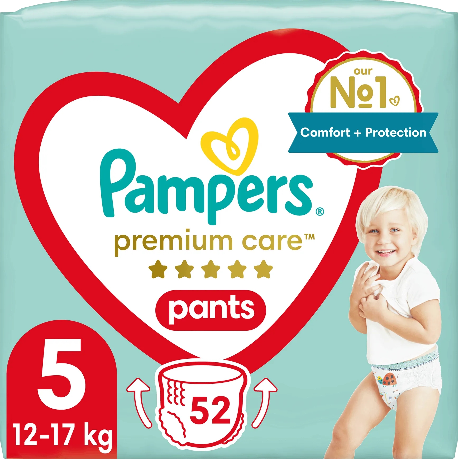 pampers 5 52 szt