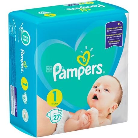 pampers activ baby dry 1