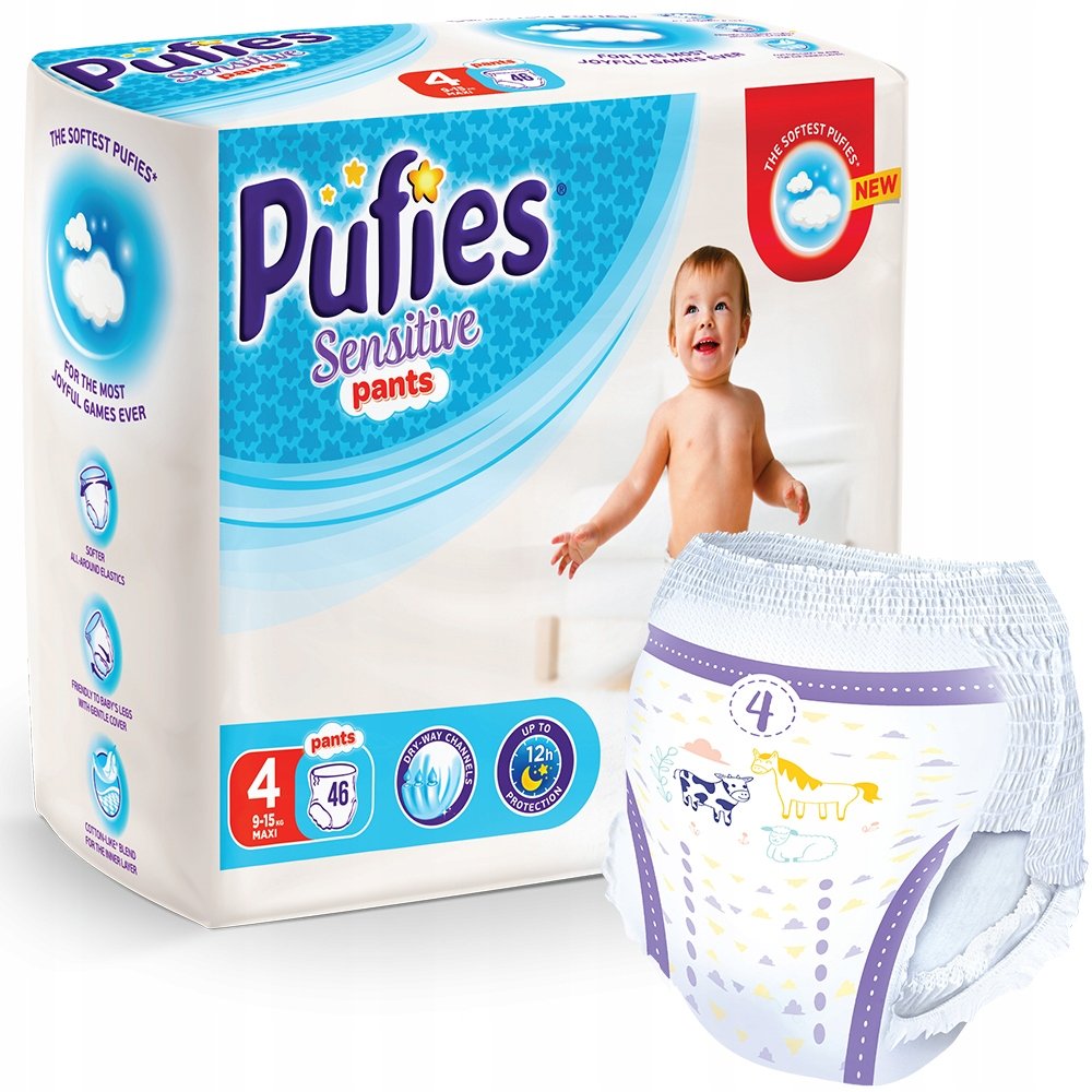 pieluchomajtki pufies 4 maxi