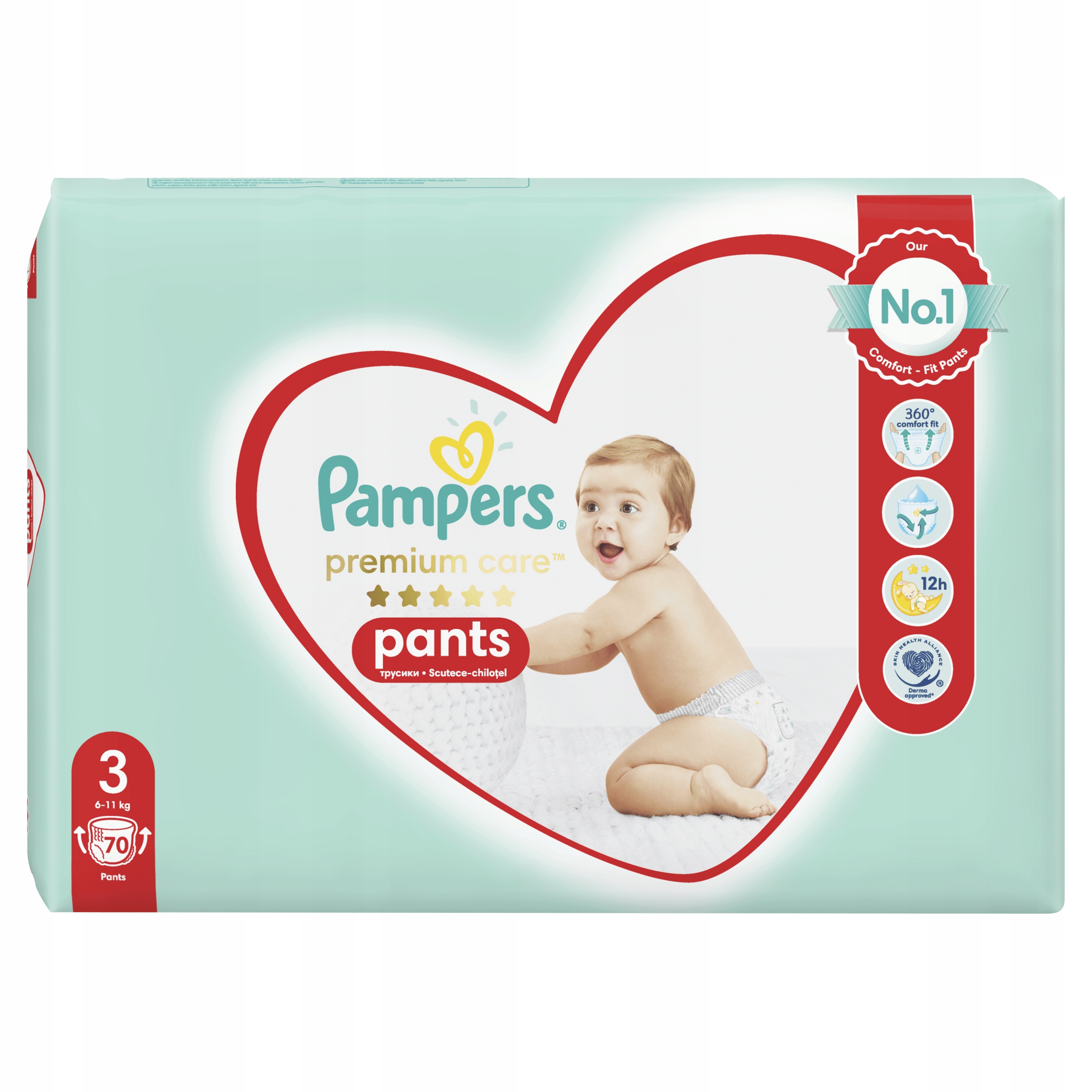 pampers pieluchomajtki midi 3