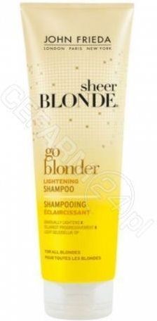 john frieda go blonder szampon ceneo