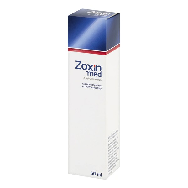 zoxin med 20 mg ml szampon leczniczy przeciwłupieżowy 100 ml