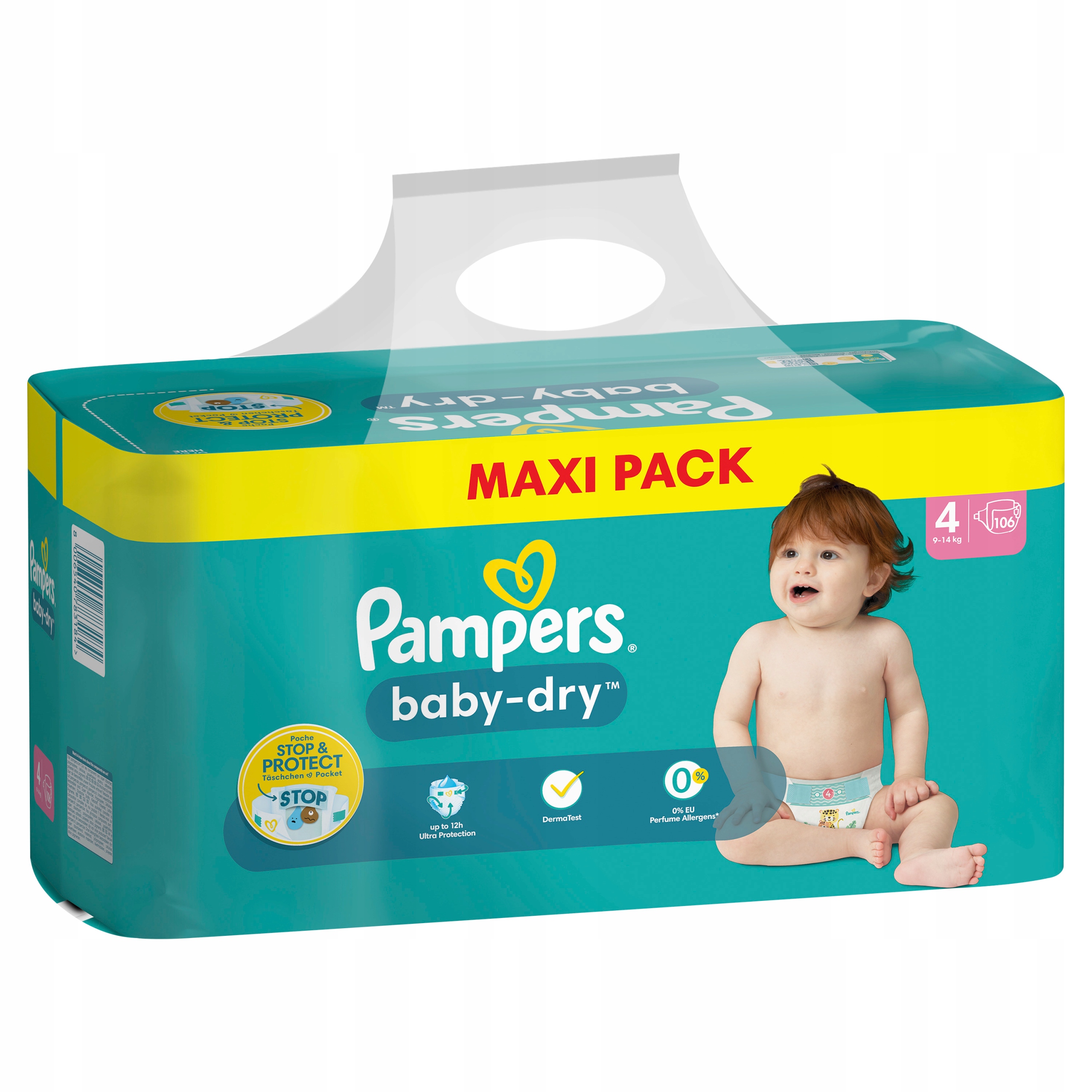 pampers active baby-dry pieluchy 4 maxi 8-14kg tesco