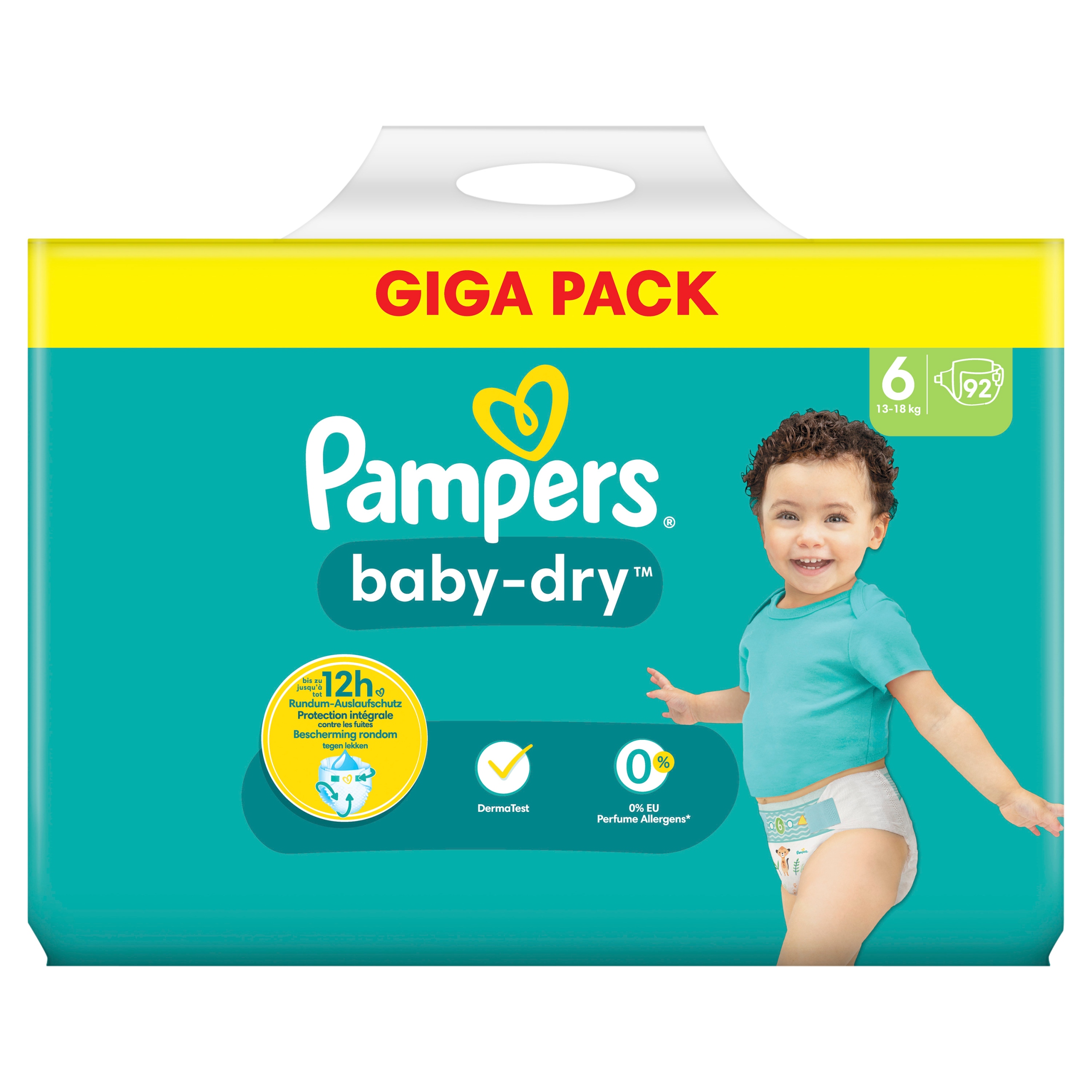 pieluszki pampers active baby-dry