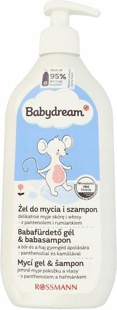 babydream zel do mycia i szampon skład