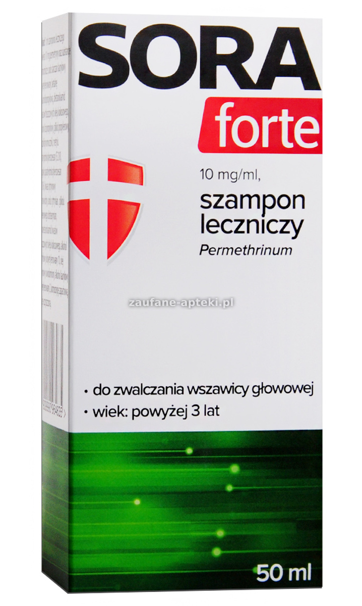 szampon sora forte na gnidy ulotka