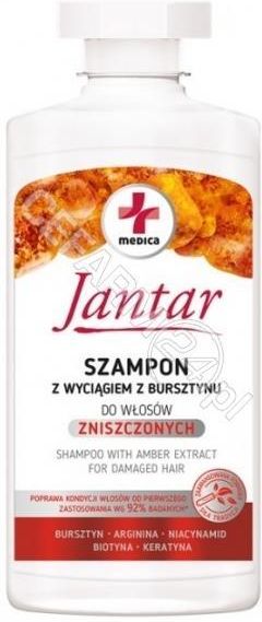 jantar szampon z peelingiem papainowym