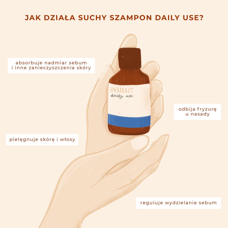 do czego suchy szampon