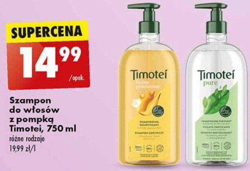 szampon timotei z bambusa rossmann