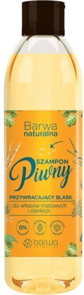 barwa naturalna szampon lniany z kompleksem witamin 300 ml