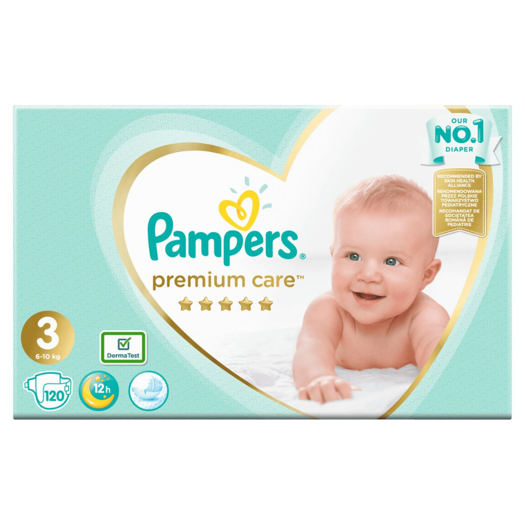 pampers premium care 3 240 szt