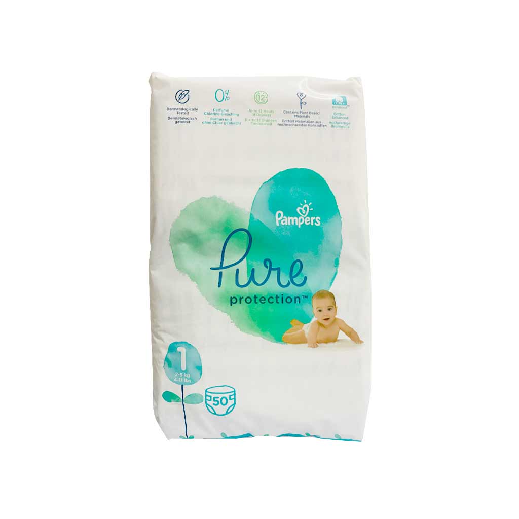 pampers pure protection 1 cena