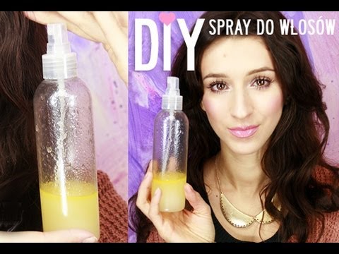 odżywka do włosów w sprayu diy