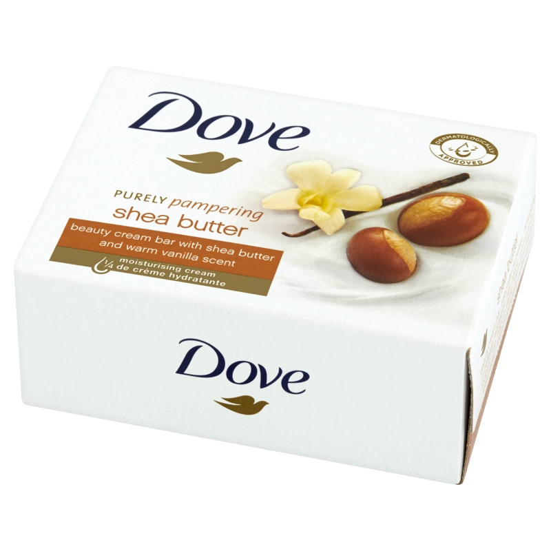 dove purely pampering kremowa kostka myjąca z masłem shea