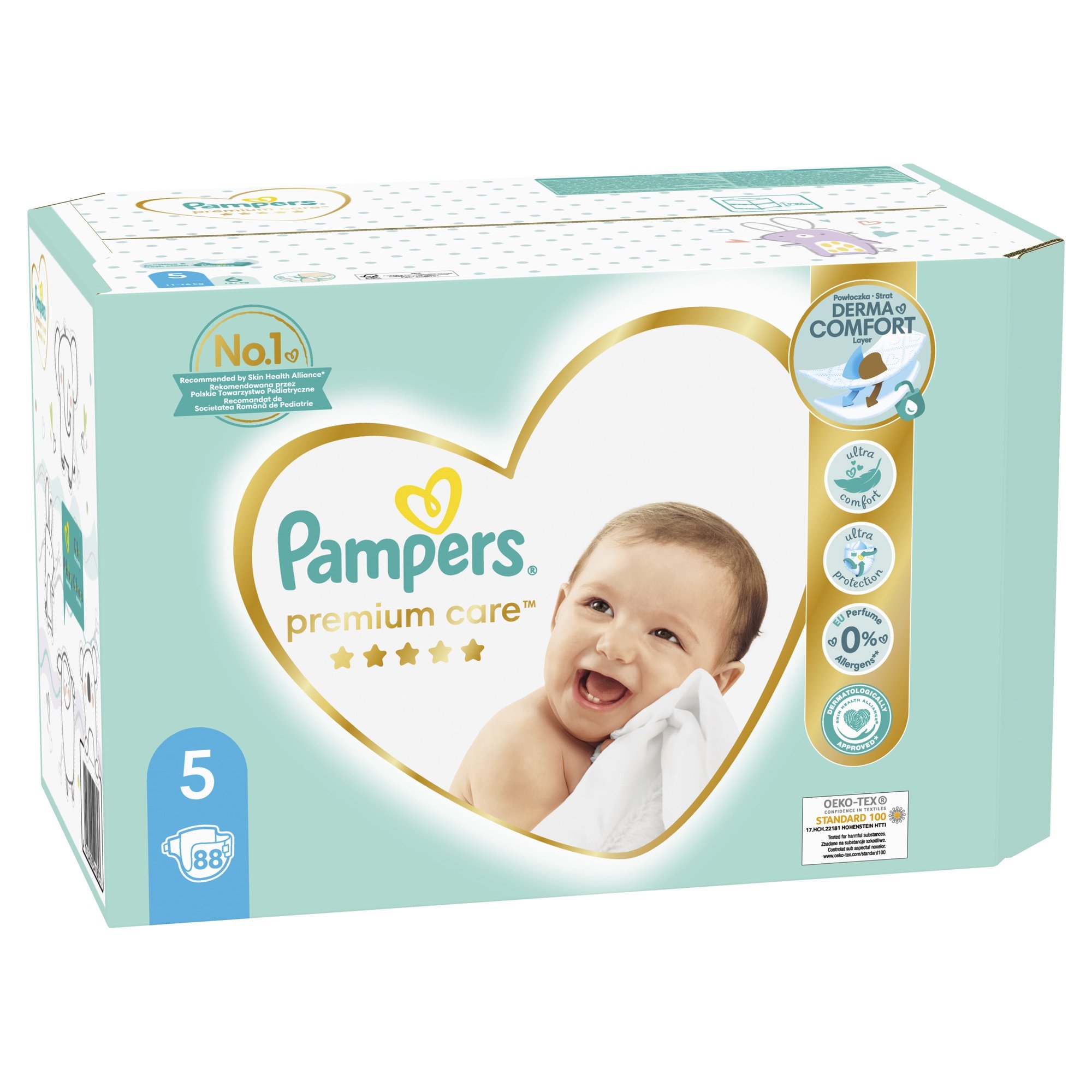 pampers premium care 5 kolory