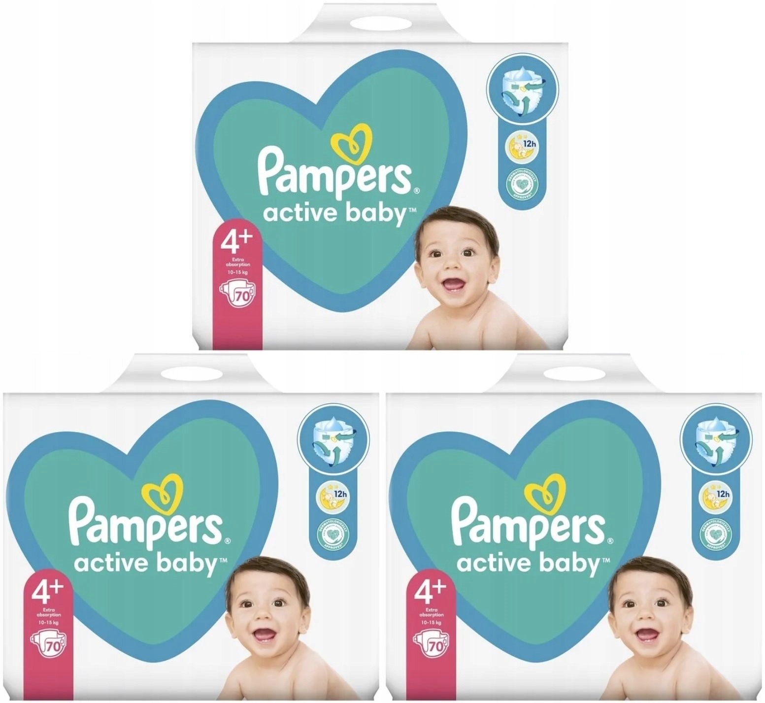 pampers 4 plus waga dziecka