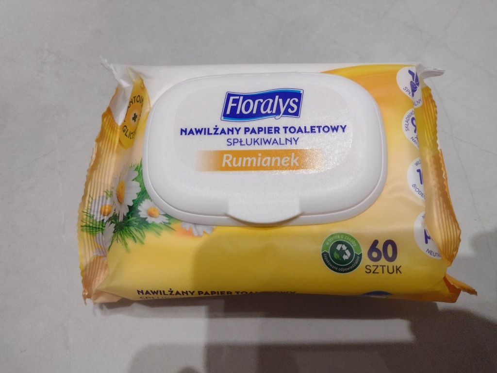 floralys chusteczki nawilżane