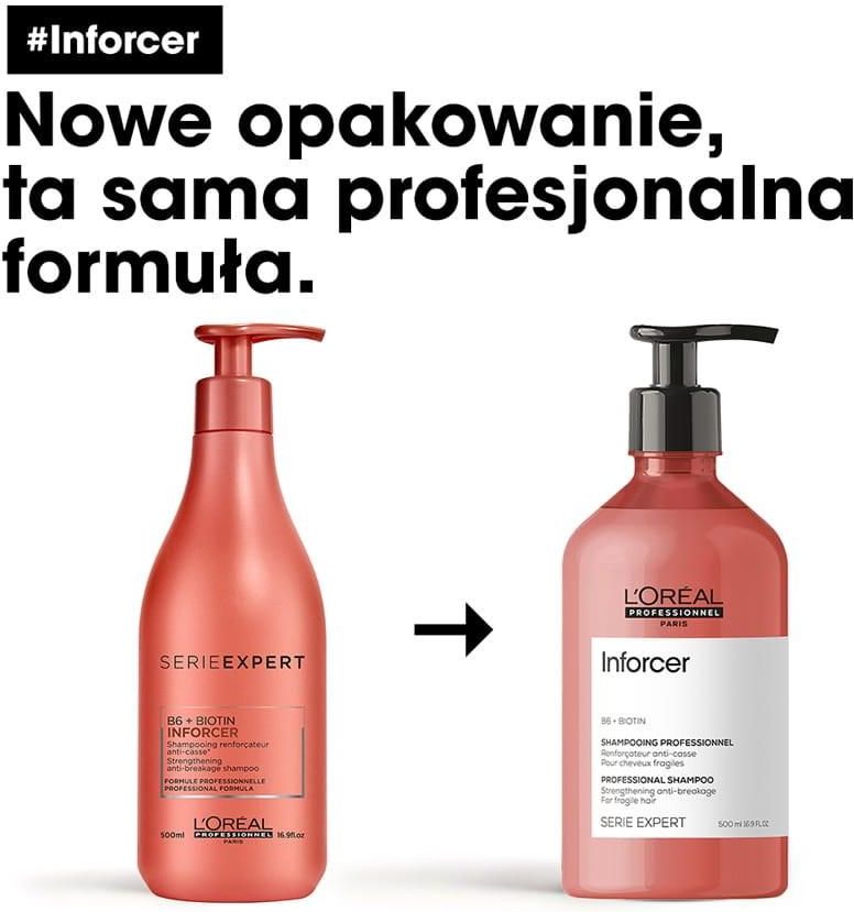 loreal inforcer szampon do włosów osłabionych i łamliwych