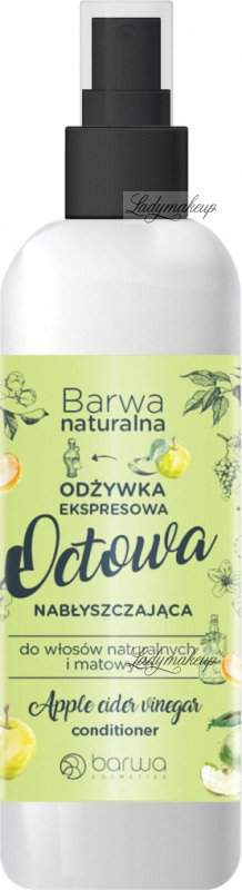 barwa naturalna odżywka do włosów octowa