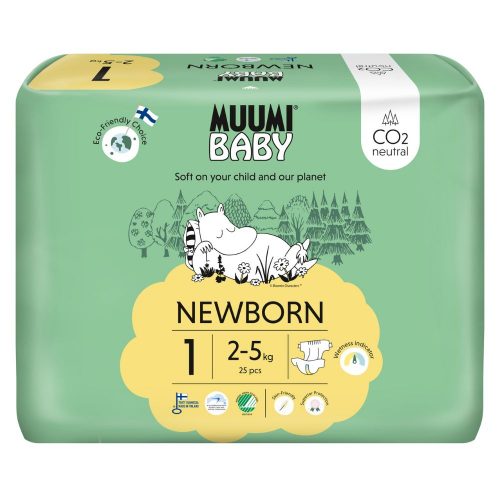 muumi baby pieluszki jednorazowe 1 newborn