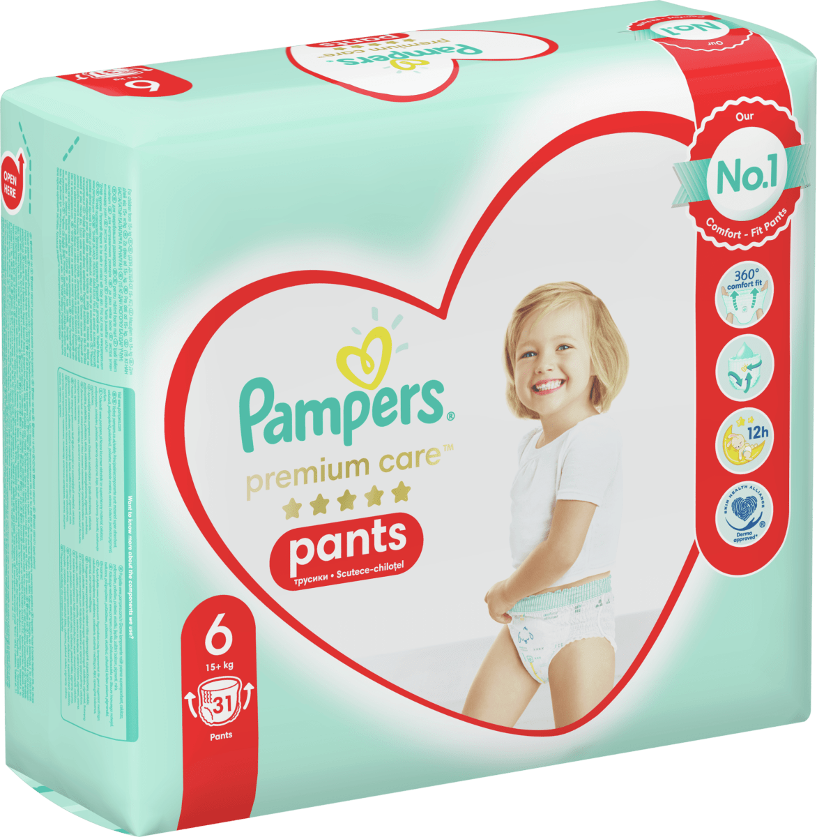 premium care 6 pampers