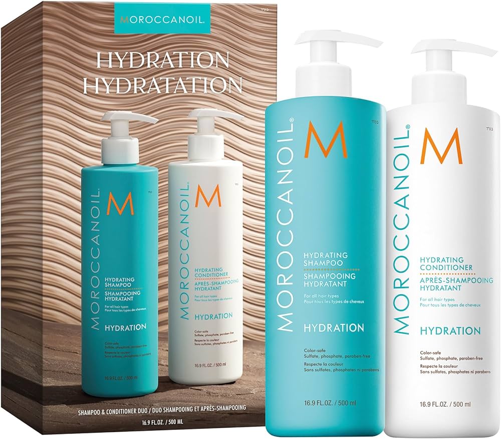 szampon i odżywka do włosów moroccanoil hydration