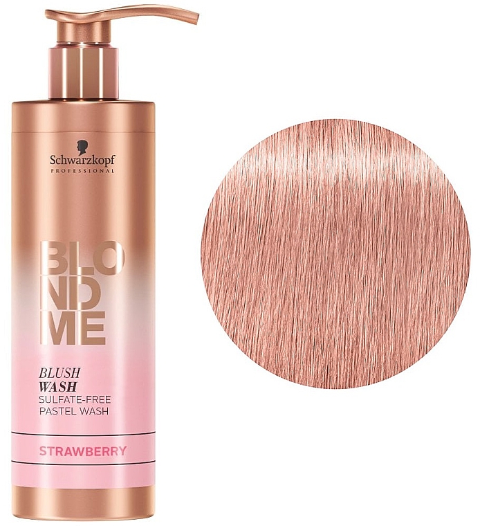 schwarzkopf blondme szampon strawberry