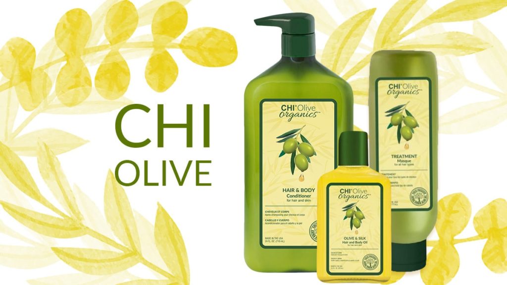 farouk chi olive organics odżywka do włosów i ciała kwc