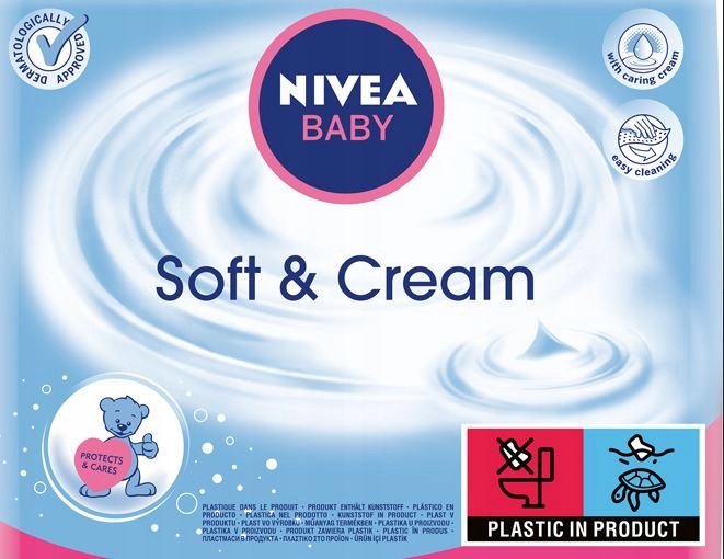 nivea baby soft easy chusteczki nawilżane