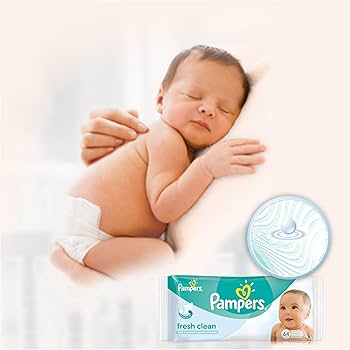 pampers fresh clean 12x64