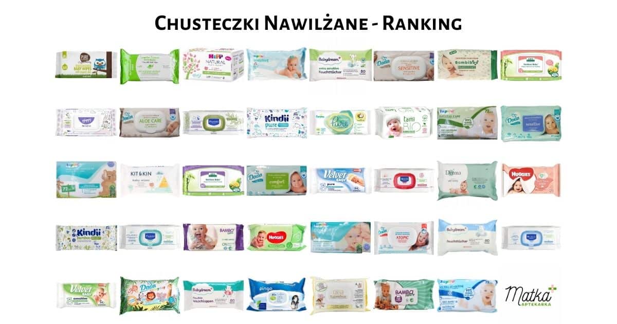 pampers sensitive ranking chusteczek