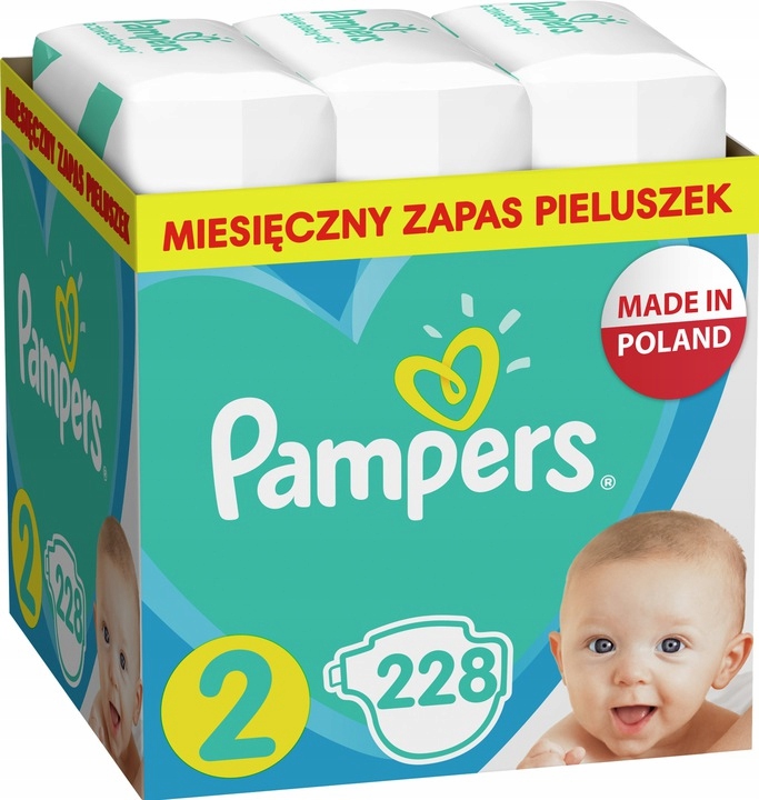 pieluchy pampers active baby-dry 2