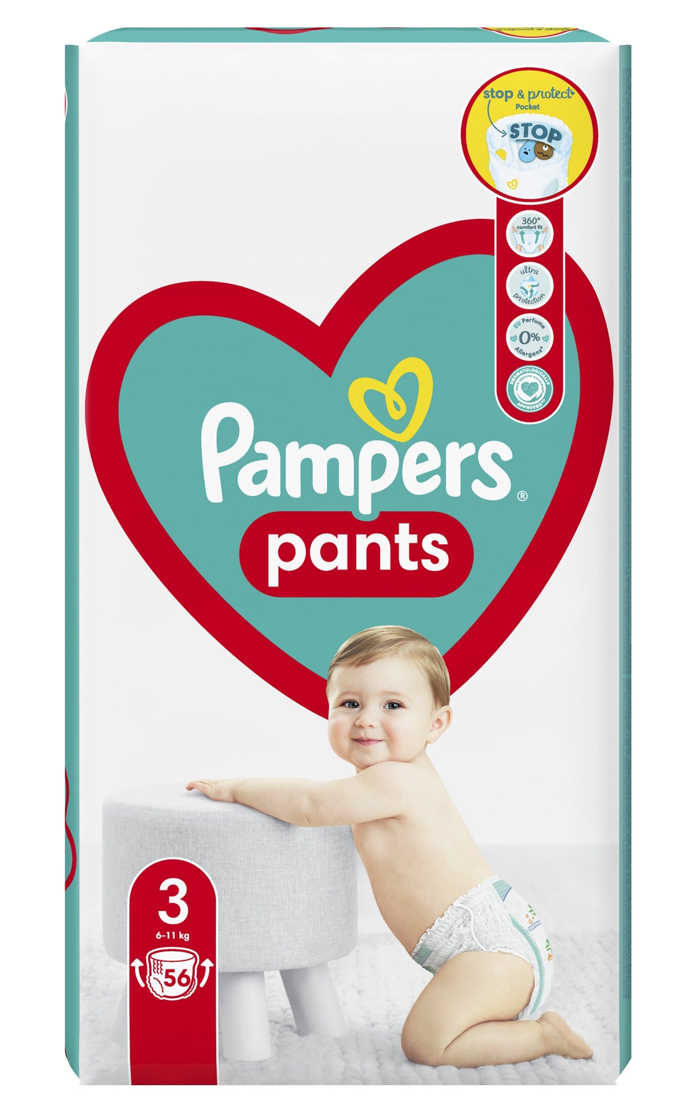 pieluchomajtki pampers pants zdejmowanie