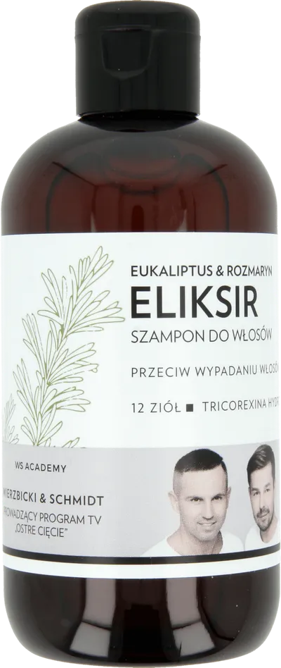 ws academy eliksir myjący eukaliptus&rozmaryn szampon przeciw wypadaniu włosów